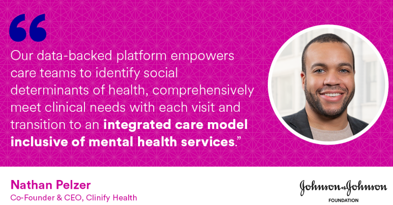 JNJNews's tweet photo. With more than half the world's population lacking access to essential health services, we’re determined to make a difference. 🌎 Through #JNJImpactVentures fund, we’re partnering with @solvemit &amp; investing in @ClinifyHealth &amp; @Certintell to help solve these challenges.