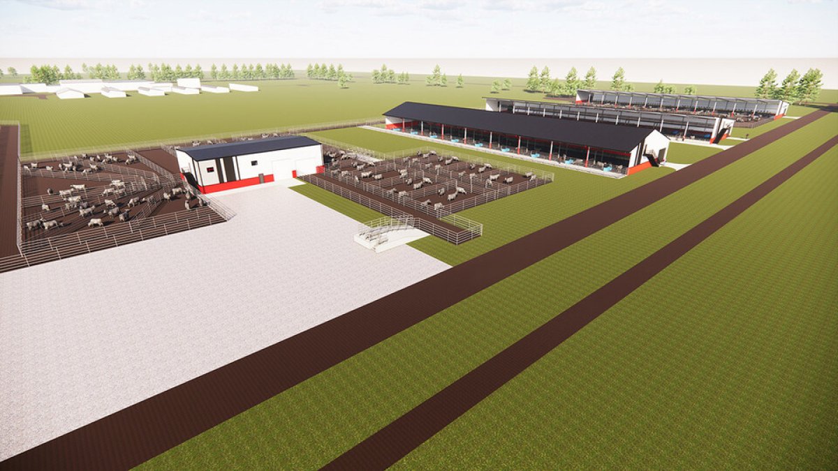 Nebraska Animal Science (@unl_anisci) on Twitter photo A lot has changed since the groundbreaking for the Klosterman Feedlot Innovation Center project back on Nov. 4, 2022!
The project at <a href="/NebENREEC/">Univ of NE ENREEC</a> near Mead, NE will provide new capacity to develop and evaluate emerging technology used in managing animals in feedlot settings. A lot has changed since the groundbreaking for the Klosterman Feedlot Innovation Center project back on Nov. 4, 2022!
The project at <a href="/NebENREEC/">Univ of NE ENREEC</a> near Mead, NE will provide new capacity to develop and evaluate emerging technology used in managing animals in feedlot settings.