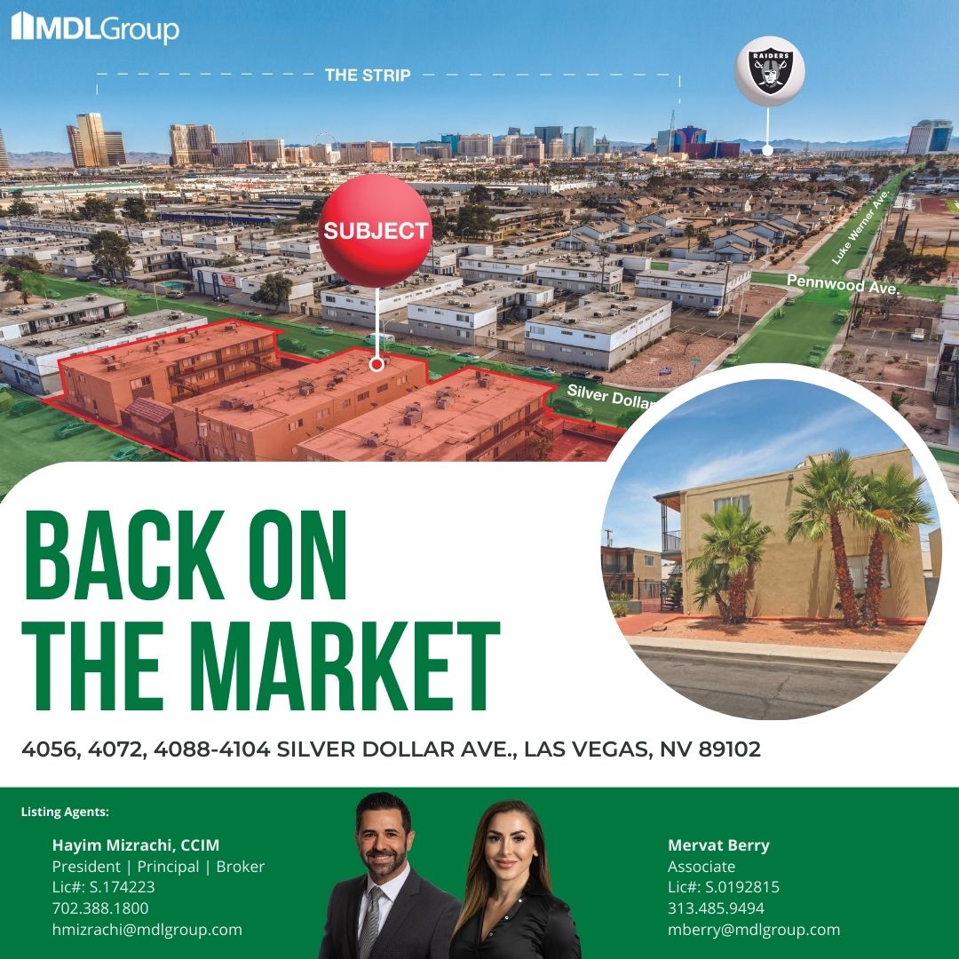 mdlgroup's tweet photo. A 32-Unit Multifamily Investment Opportunity. The property comprises four buildings totaling 23,600 SF, each containing eight units. The owner will carry.
#ForSale #Propertyoftheday #MDLGroup #CommercialRealEstate #MultifamilyInvestmentOpportunity #CORFAC #LV https://t.co/nlxzvGjkut