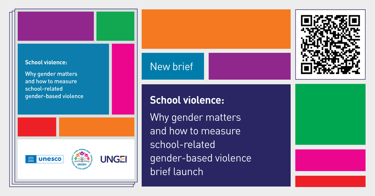 UNGEI's tweet photo. 🚀 Just launched! Check out the brief on 'School Violence: Why Gender Matters and How to Measure School-Related Gender-Based Violence'. Let's fight gender inequalities and build safe, inclusive environments for all students.

Read it here ⮕ https://t.co/kLp8oMlLG5

#EndSRGBV https://t.co/CecolsY5RF