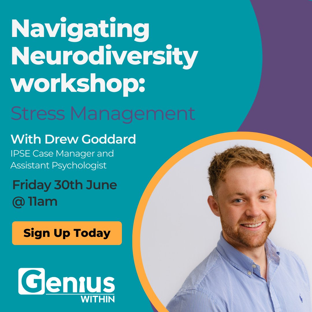 geniuswithinCIC's tweet photo. For ERSA Employability Day, our team are hosting three workshops.

🔹 Logical Levels  27th June @ 10am
🔹 Support in the Workplace  30th June @ 10am
🔹 Stress Management  30th June @ 11am

Sign up here:
https://t.co/UreFitmFsm

#WorkForBetterWork #ERSA #EmployabilityDay https://t.co/Zly7xXxubN