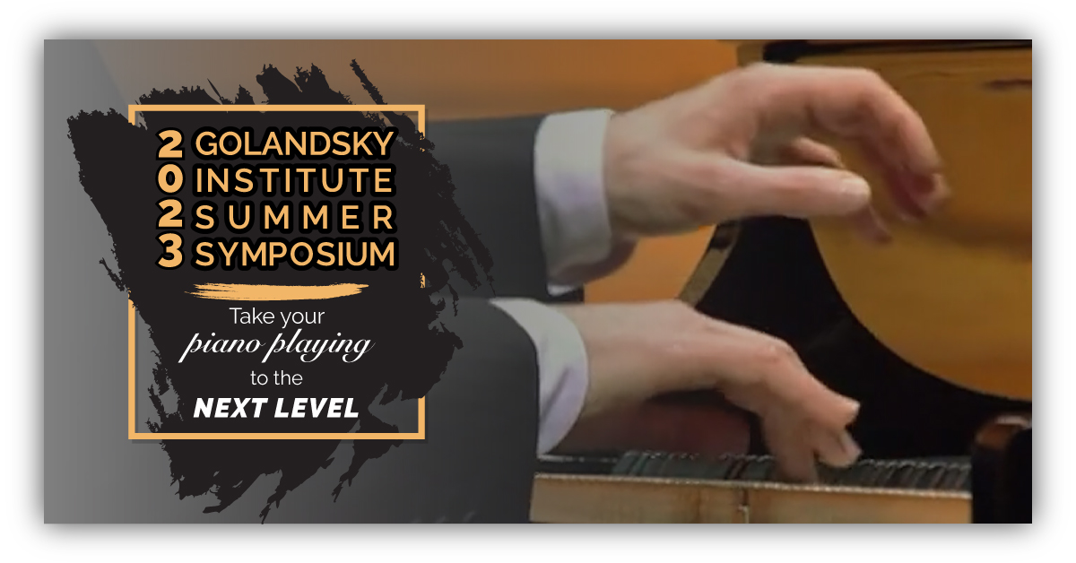 HURRY! Last day to register for the Golandsky Institute Summer Symposium! golandskyinstitute.org