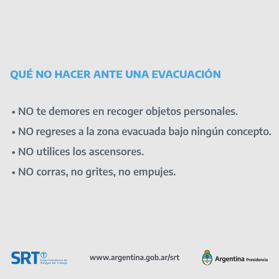 Superintendencia de Riesgos del Trabajo tweet media