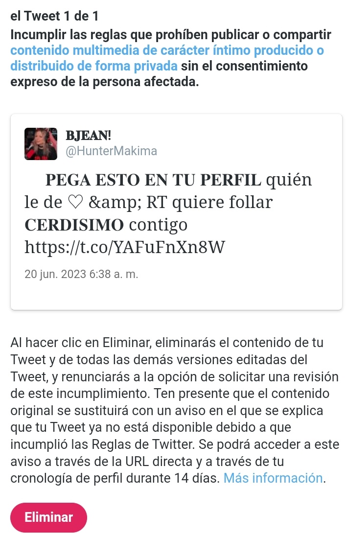 SeductiveKarla's tweet photo. ㅤ

          En fin, Twitter, dejare esa cuenta momentaneamente en lo que me quitan el baneo. https://t.co/V1pLY9r250