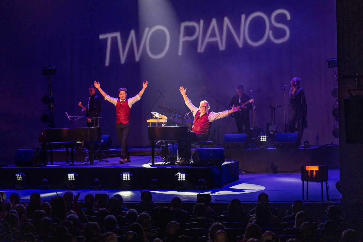 Join the sensational David Barton and Al Kilvo, along with their top-class band as they battle it out to deliver the best rock 'n' roll piano experience. Feel the energy and witness the foot stomping performance of Two Pianos! 🕺🏻 🎹🤩

📆  23 July 2023
🎟️ orlo.uk/f4ZDo