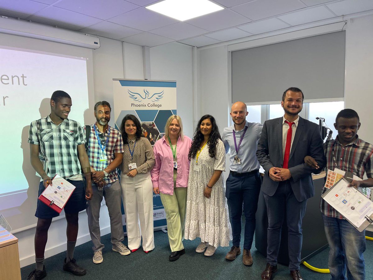 AbdulW07's tweet photo. It was great to attend Phoenix school's Disability Confident job Fair to meet graduates and inclusive employers.

All too often, capable &amp; brilliant people are written off for being disabled. We must bust the myths stopping people with disabilities from entering the workplace. https://t.co/bMGpbVblDH