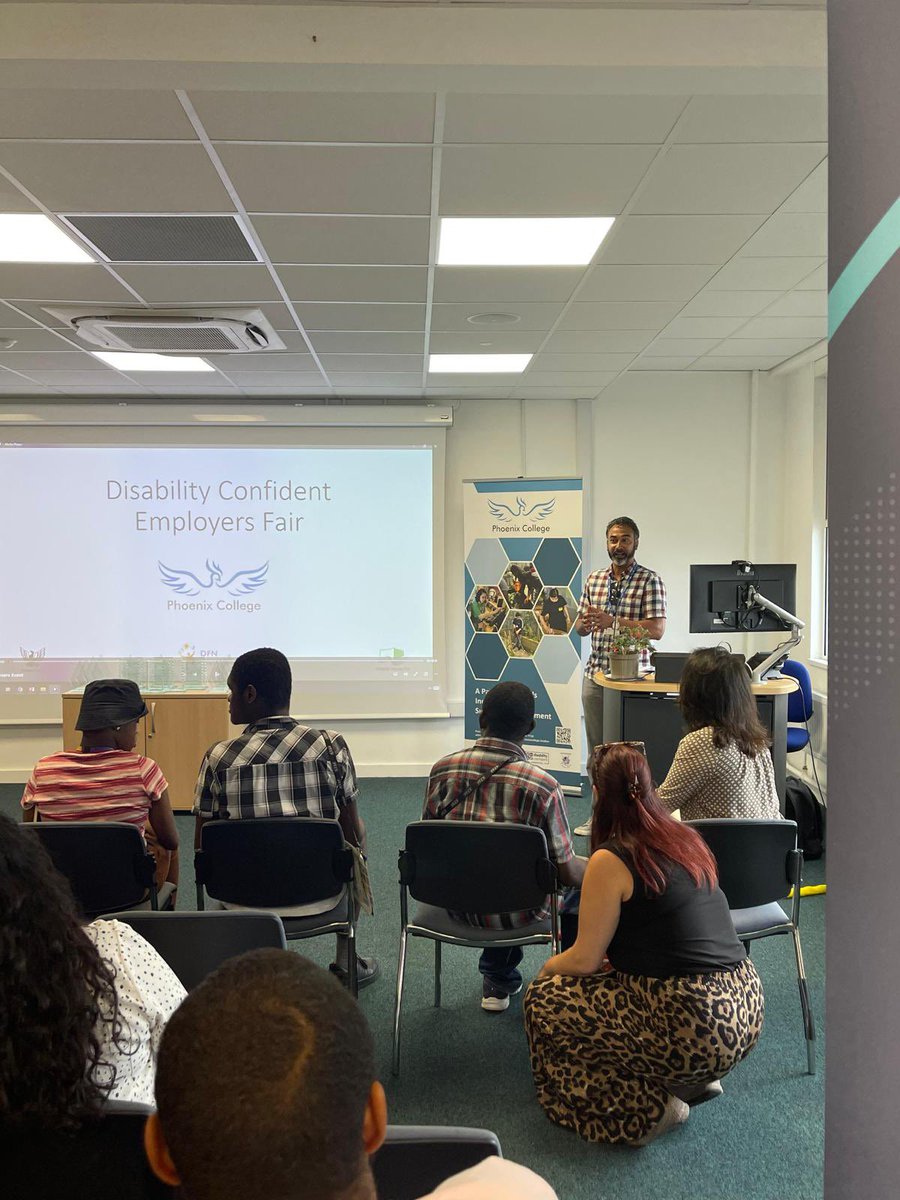 AbdulW07's tweet photo. It was great to attend Phoenix school's Disability Confident job Fair to meet graduates and inclusive employers.

All too often, capable &amp; brilliant people are written off for being disabled. We must bust the myths stopping people with disabilities from entering the workplace. https://t.co/bMGpbVblDH