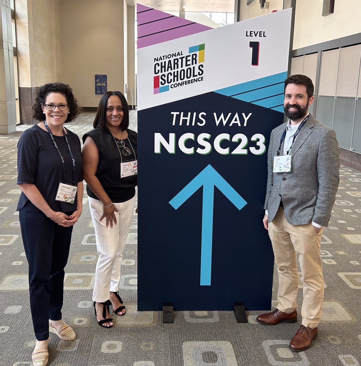 Enjoyed attending & connecting with charter school advocates across the states at the #NCSC23! @AAEteachers