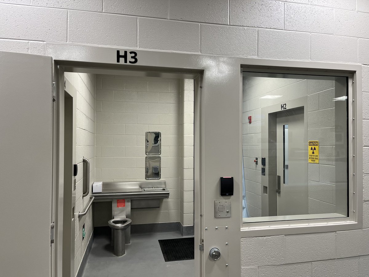 Gallia County leaders officially open the new Gallia County Jail with a ribbon cutting. This new facility replaces the old jail that dates back to the early 1960’s. We will show you this new facility tonight on Eyewitness News. #EyewitnessWV