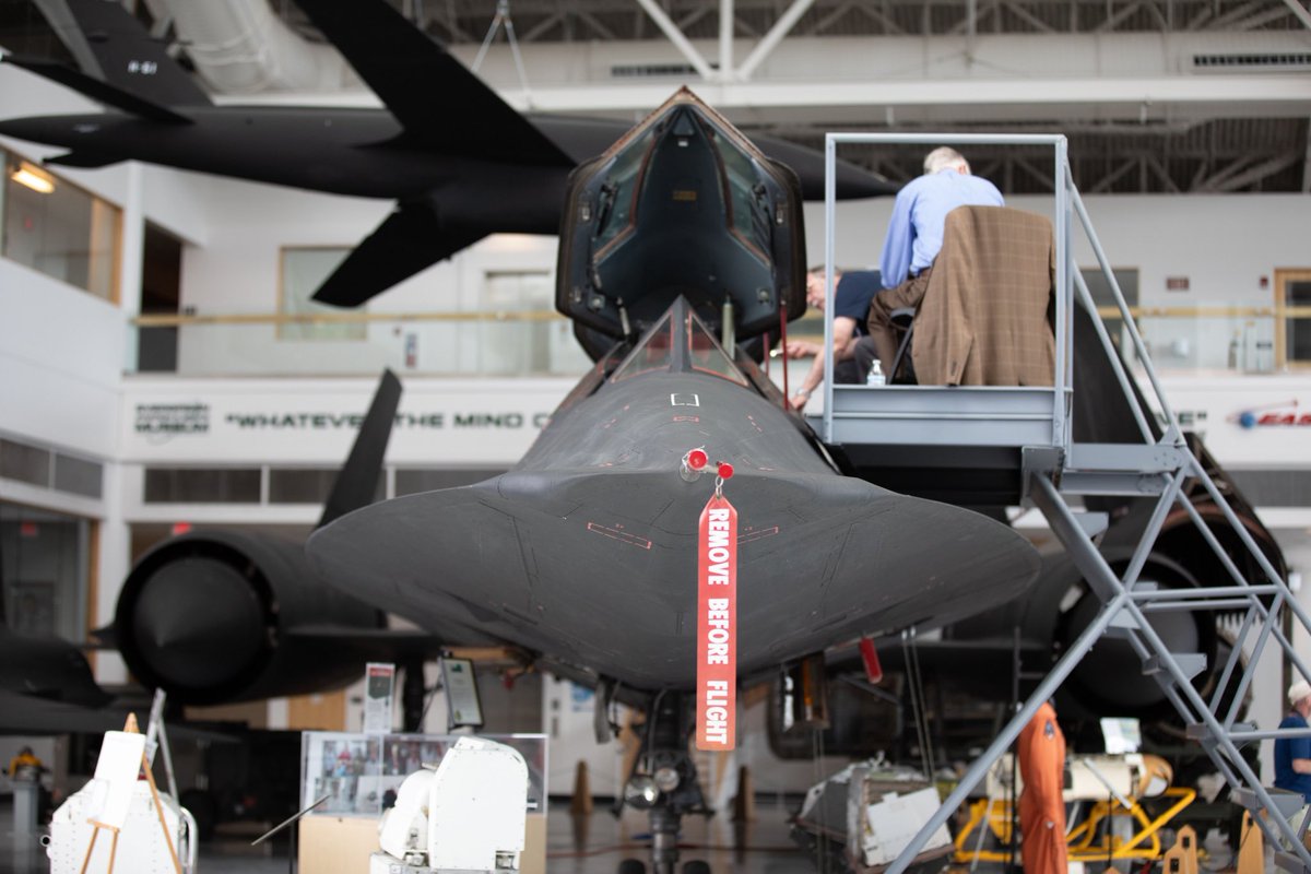 SR -71 #971 at Evergreen Museum near Portland, Oregon. Over Father’s Day 2023 Don Campbell took these pictures. You can see the exposed  J 58 engines. The very end of the covering of the engine is called “turkey feathers” While in flight and the afterburners are kicked in. This…