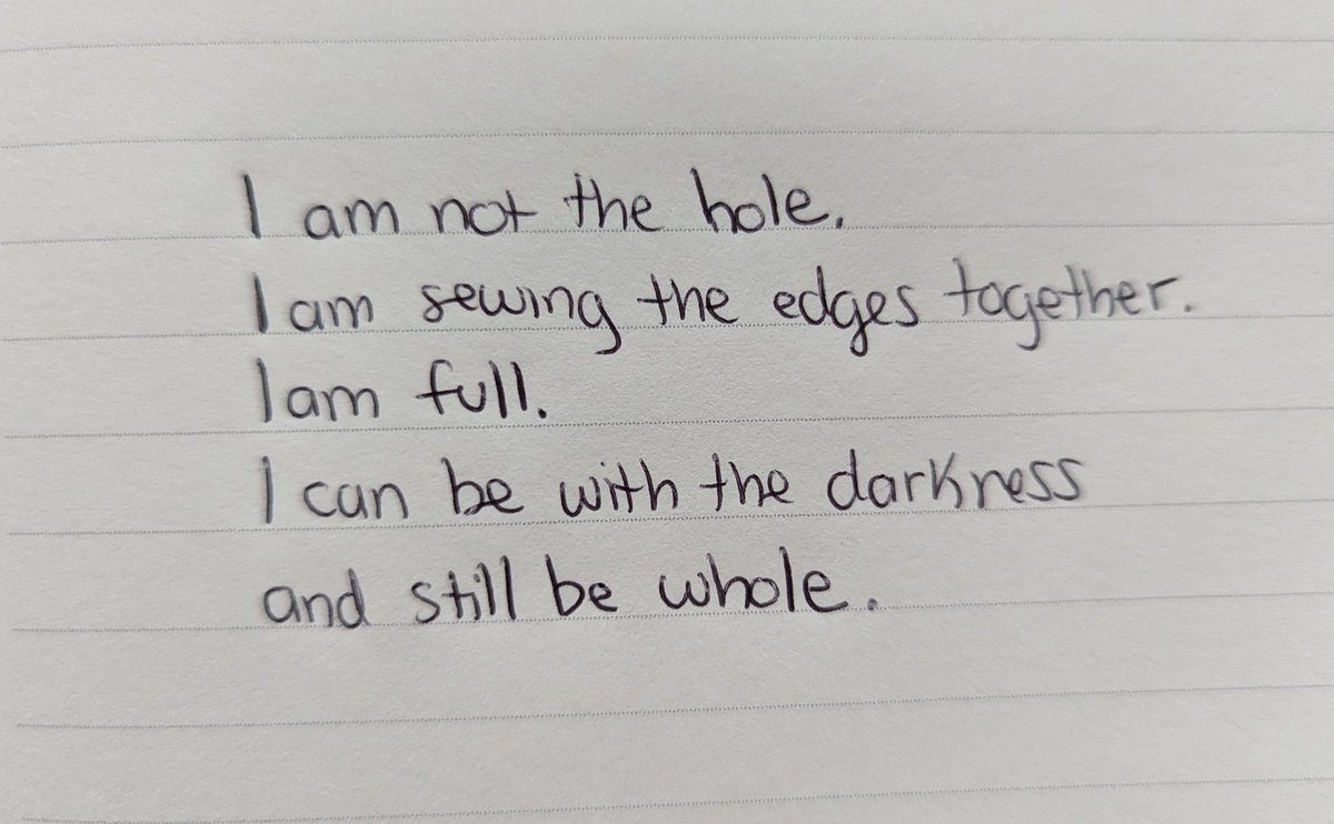 slowbeing_'s tweet photo. After an EMDR therapy session, I went for a run, and when I arrived back home I had this thought and I had to write it down. 

Maybe it is the solution to my problems, or just a fleeting thought, whatever it was it made me feel better. 

#healing #mentalhealth #WellbeingWednesday https://t.co/CZuEX31f0x