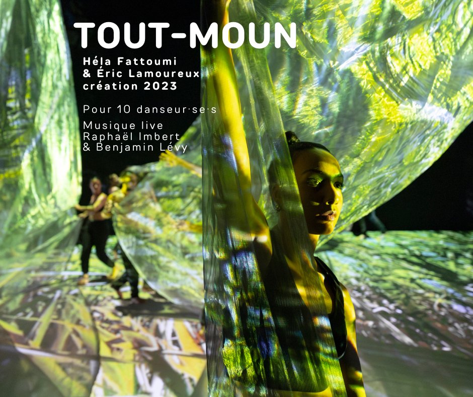 VCcnbfc's tweet image. [TOUT-MOUN] Création 23, Fattoumi &amp;amp; Lamoureux
C'est une célébration de la pensée de Glissant, un dialogue des corps, cultures, voix &amp;amp; sons. 
La rencontre de 10 danseurs et de la musique jazz de Raphael Imbert et Benjamin Lévy.
&amp;gt;13 sept, Festival du Temps d’Aimer la Danse, Bayonne