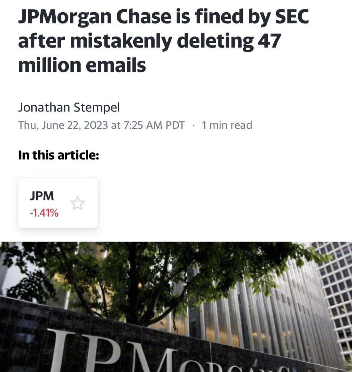 All of the Epstein emails and market manipulation emails are now gone ... 🤡 🌎

That makes dealing with lawsuit discovery easier in the future. “Sorry, deleted on accident”