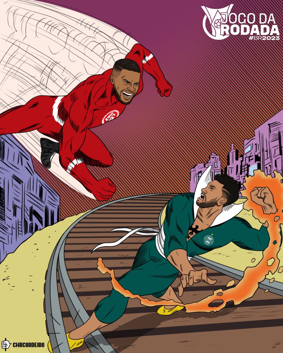 Uma batalha fundamental no Couto Pereira! Vem aí <a href="/coritiba/">Coritiba</a> x <a href="/scinternacional/">Sport Club Internacional</a> no meu Jogo da Rodada 11! 

🎨 <a href="/chrcordeiro/">Christian Cordeiro</a>