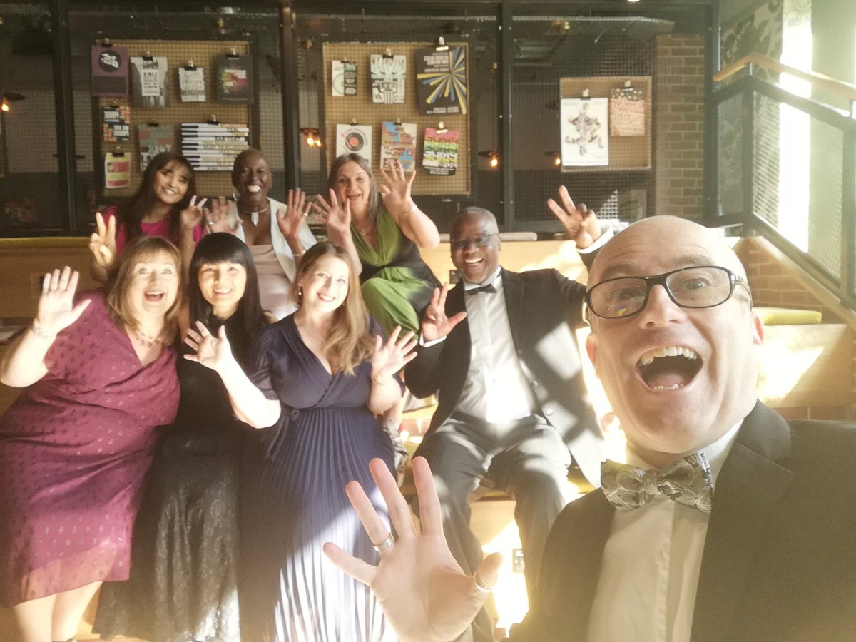 MarkKenster's tweet photo. @HSJ_Awards here we come!!! @sabpNHS @SABPDigital @SABP_healthtech @SABPDesignTeam https://t.co/D2OynPXlRg