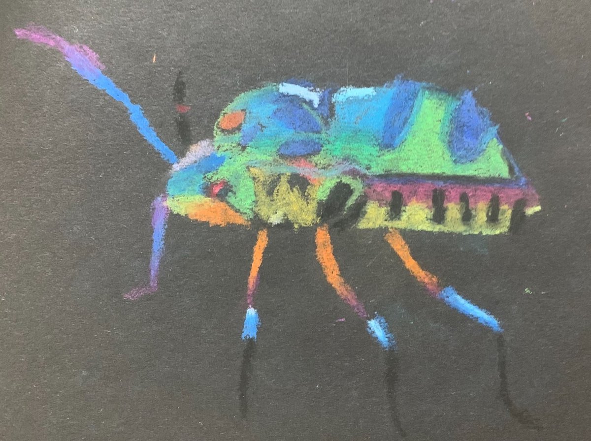 ArtBytes_'s tweet image. It&apos;s Insect Week. 
Organised by the @RoyEntSoc 
It seems a popular subject for our young artists shown by some of our entries this year from @CastlefordAcad @JBA_Live @PewseyValeSch. See all our shortlisted works in the virtual gallery on our website.
#Artbytes
#InsectWeek23