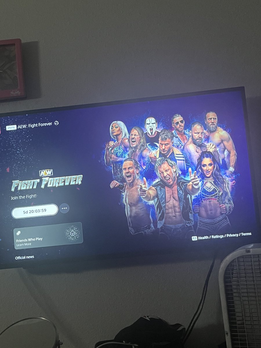 LegenDarrylW's tweet image. Got the Elite Edition, expecting great things next week 😎
#AEW #AEWFightForever #eliteedition #ps5 #videogames
