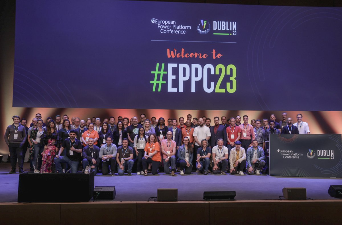 European Power Platform Conference (@europeanppc) on Twitter photo Massive thanks to our incredible #EPPC23 speakers who shared their time and expertise with us over the last few days. We are very grateful. What a community! 💚 Massive thanks to our incredible #EPPC23 speakers who shared their time and expertise with us over the last few days. We are very grateful. What a community! 💚