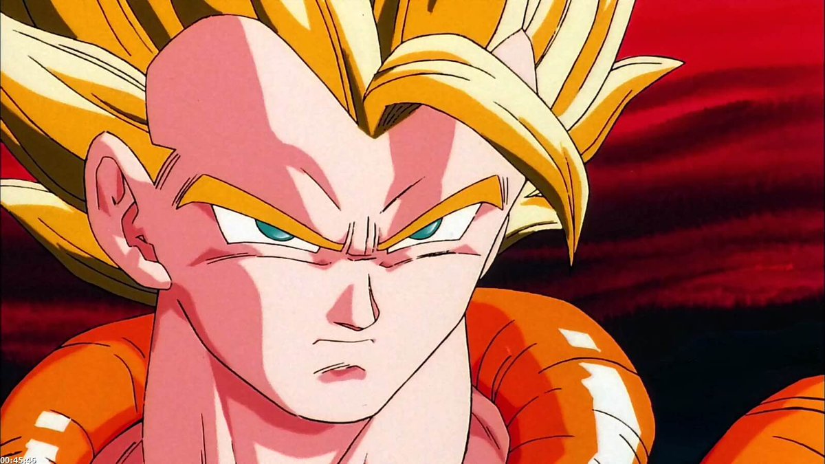 xAlphaGoat's tweet photo. Tweet risqué : Les hommes aiment Vegetto mais les GigaChad Gogeta https://t.co/4dd2revHG9