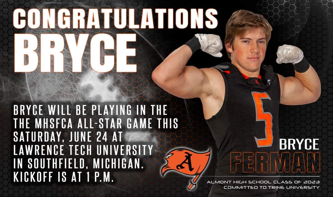 Almont Football tweet media