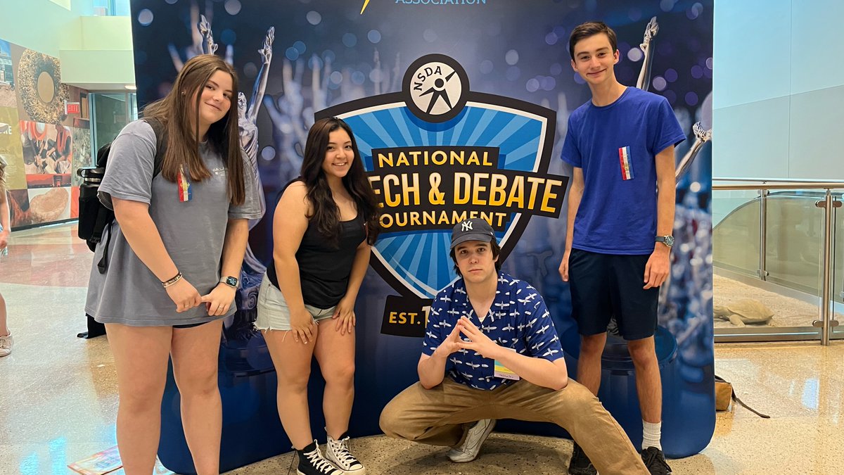 Members of St. Luke’s Debate, along with Head Coach David Levin, enjoyed their time in Phoenix, AZ, at the National Speech and Debate Tournament.