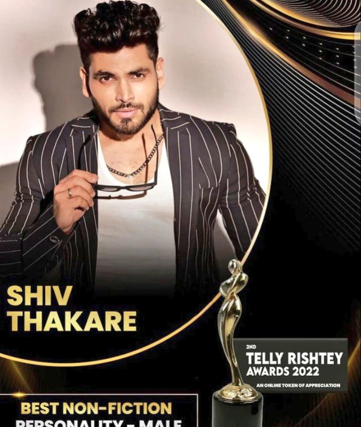 OMG guys how come I'm seeing this only now 😭🤧 congratulations shiv...so proud of you, keep shinning..we love you ♥️👑.. King of hearts shiv
#ShivThakare
SHIV X DABBOO RATNANI