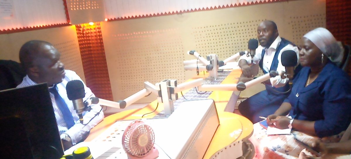KampalaPdm's tweet photo. KAMPALA  PDM STATE OF READINESS.
HAPPENING NO.

Kampala PDM Focal Person #HajatiAsiaNabisere, Kawempe DRCC #MulangiraJjuuko &amp; Deputy National Coordinator PDM Addressing @JovrineKaliisa . The State of Readiness On #TopRadio89.6Fm.  @KCCAUG @KCCAED
@kyofakabuye2 @HajjatMinsa https://t.co/j0kgnLKeG2