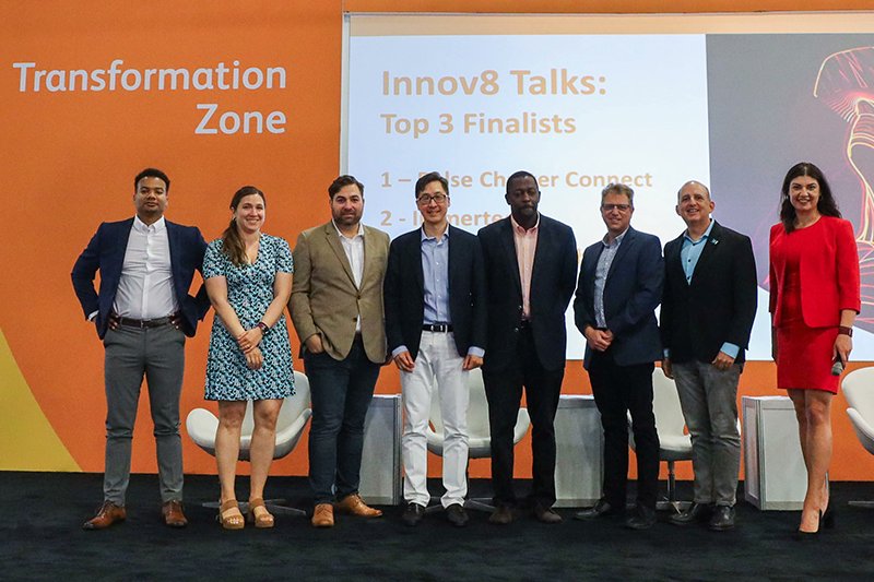 Congratulations to Tampa Bay Wave cohort companies @Immertec  & @PulseCharterCo for being among the top 3 finalists in the Innov8 Talks at the Florida International Medical Expo (FIME). They will now progress to Friday's finals. Good Luck!! 🌊 #tampabaywave #tech #entrepreneurs