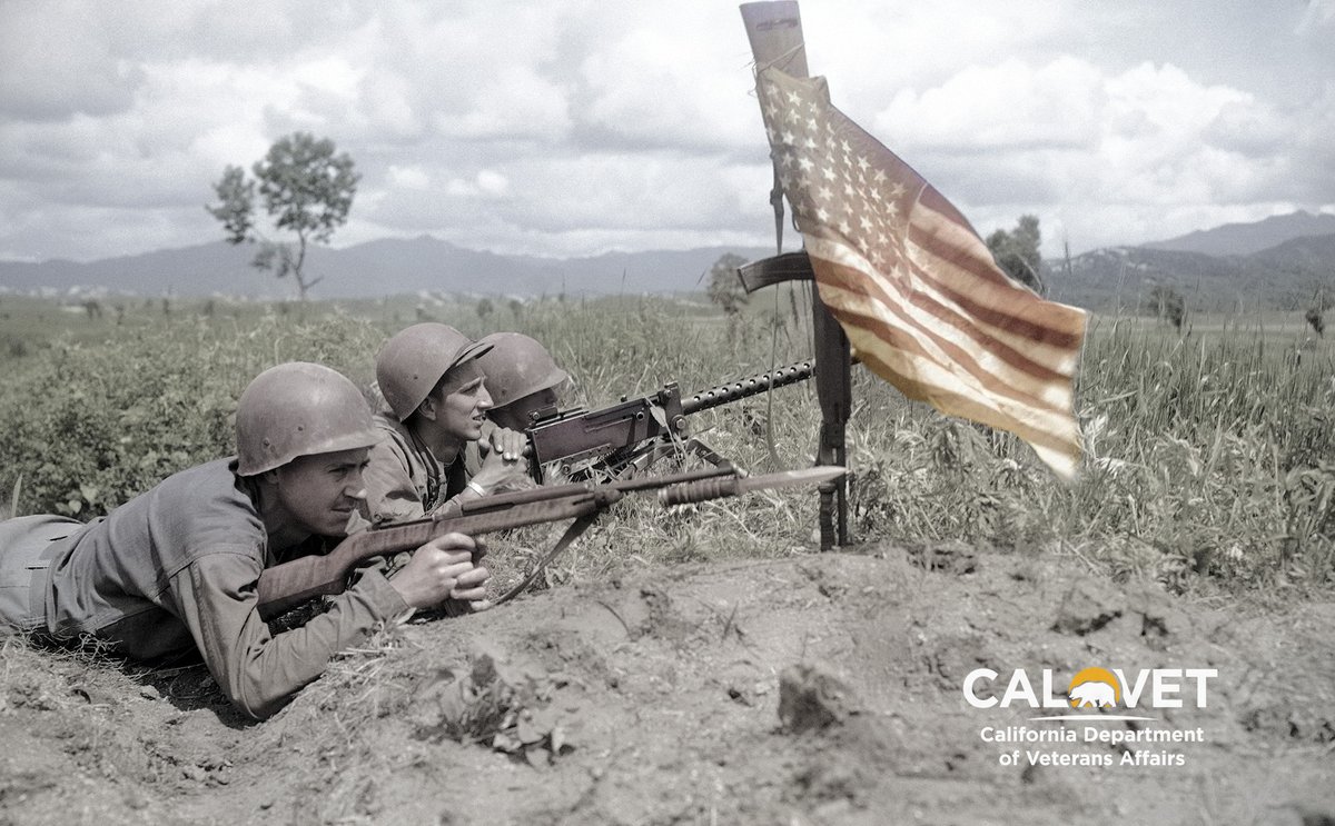 MyCalVet's tweet photo. On this Korean War Memorial Day, we remember the more than 33,700 American military personnel who died fighting in Korea. Some 20,300 others died while serving during the Korean War Era. We will #NeverForget their sacrifice. https://t.co/CY04KfyeLL