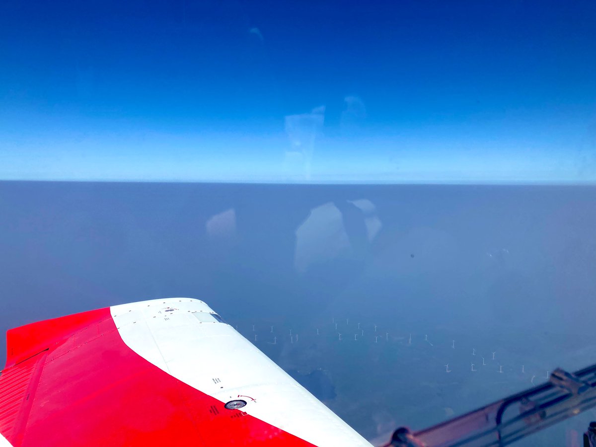 abudau9's tweet photo. Smoke from the Ontario forest fires has created a thick blanket of haze covering Sault Ste Marie.  Today I decided to climb until I broke through the top of the blanket.  These pictures were at 9000’.. pictures don’t do it justice.  One of the coolest things I’ve seen📸 https://t.co/OwzpR1ZCCN