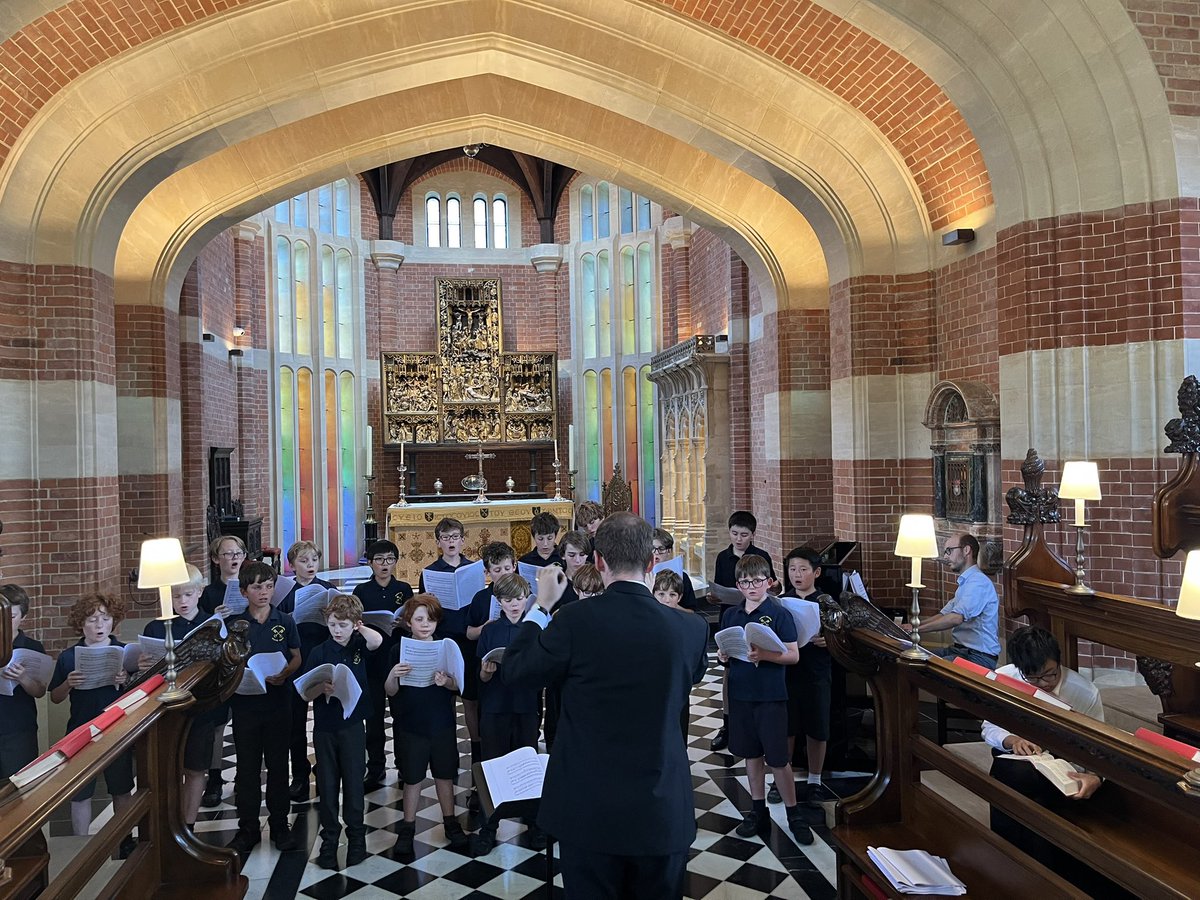 Radley College Choristers (@radleychorister) on Twitter photo Final rehearsal for our chorister concert on Sunday - 1100 in Chapel directed by <a href="/RoryMoules/">Rory Moules</a> and <a href="/choristerpathwa/">Alison Cooke (Stamp)</a>
Part of <a href="/RadleyMusic/">Radley College Music</a>’s Charity Musicathon 25 Jun - do come and support eventbrite.co.uk/e/radley-colle…
Good to see <a href="/radleyprecentor/">Sam Gladstone</a> back on the piano! Final rehearsal for our chorister concert on Sunday - 1100 in Chapel directed by <a href="/RoryMoules/">Rory Moules</a> and <a href="/choristerpathwa/">Alison Cooke (Stamp)</a>
Part of <a href="/RadleyMusic/">Radley College Music</a>’s Charity Musicathon 25 Jun - do come and support eventbrite.co.uk/e/radley-colle…
Good to see <a href="/radleyprecentor/">Sam Gladstone</a> back on the piano!