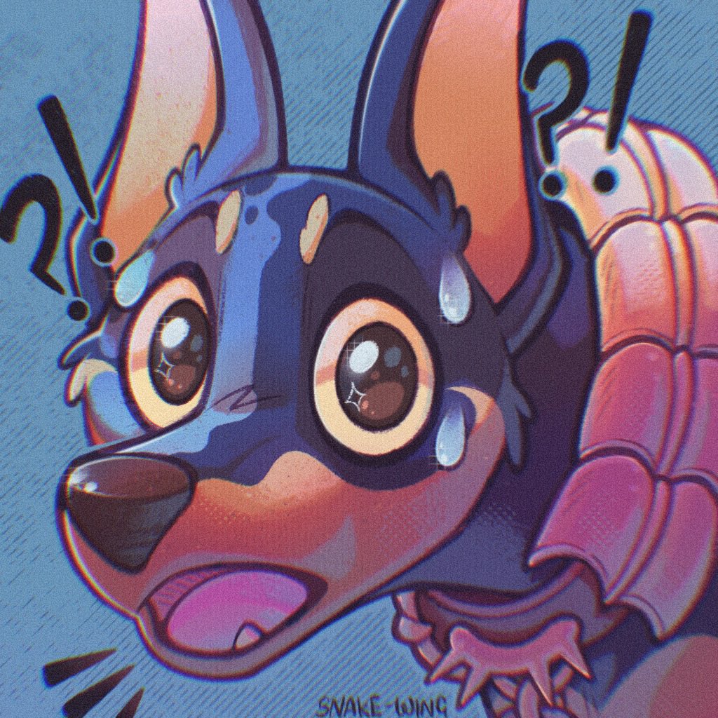 snake_dad's tweet photo. Owed art (+expression practice) for feathermaws ✨ https://t.co/pLjw7em78P