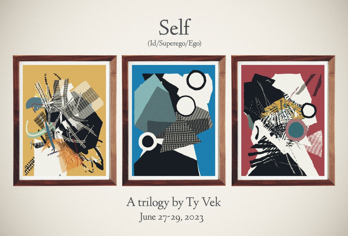 ty__vek's tweet photo. Official Announcement
————————————
The Self trilogy will be released over 3 days, June 27-29.

An exploration of identity as the Id, Superego and Ego.

I wrote a bit of a long read about it discussing inspiration, concept and outlines the details of the drop mechanics. (link 👇) https://t.co/50Im1EJ8rb
