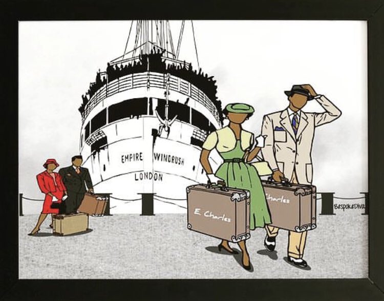 Happy #Windrush Day!
For those who came; who facilitated; who nurtured; who sacrificed; who fought and stood their ground. 

We honour you; we salute you; we thank you. 

#Windrush75 #Migration #diversity