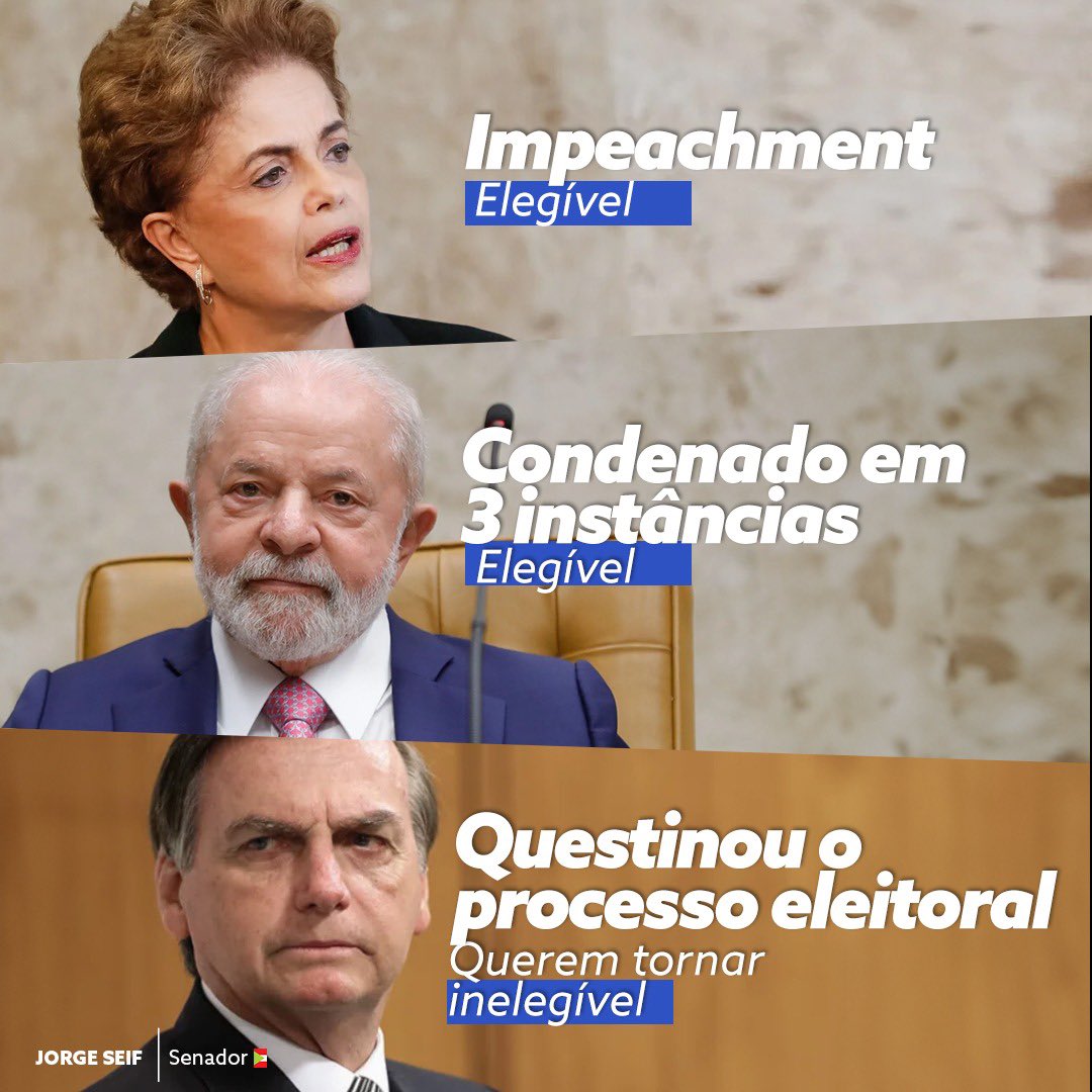 jorgeseifjunior's tweet image. Justiça? Será?

“Os mesmo ministros que julgarão Bolsonaro também pediram seu impeachment. Eles também deram pareceres favoráveis a Dilma Rousseff no âmbito das investigações sobre as pedaladas fiscais.”

Via: Estadão 

estadao.com.br/amp/politica/m…
