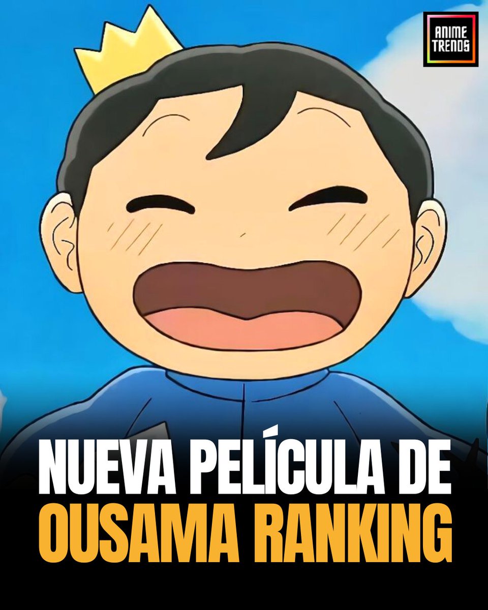 ¡YA ES OFICIAL!

Se confirmó de manera oficial que la franquicia de OUSAMA RANKING tendrá una película. Nuevos detalles serán anunciados próximamente. 
#RankingOfKings
