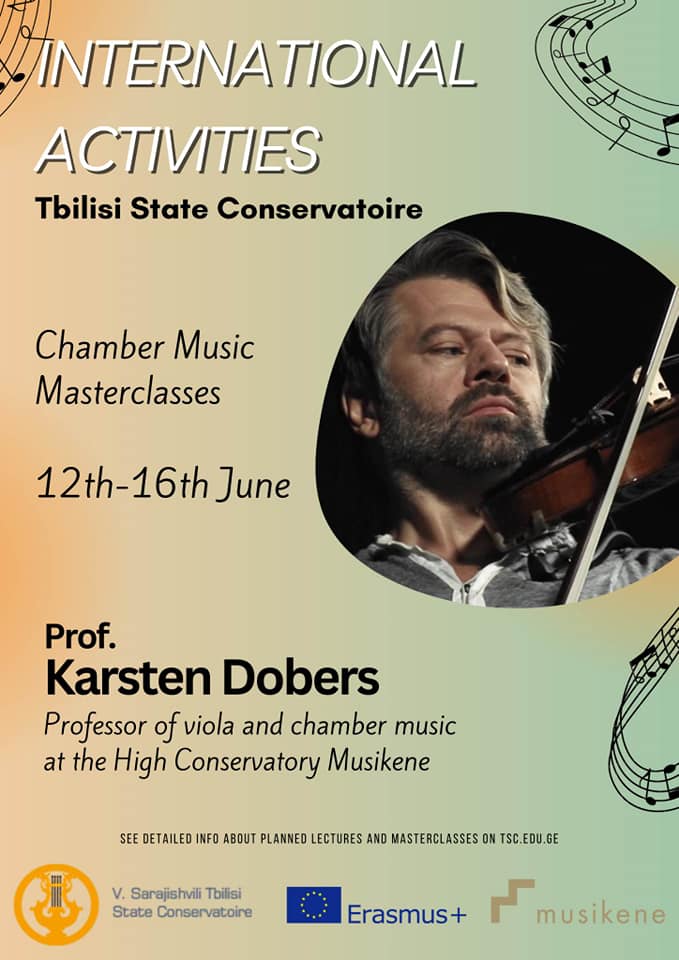 KarstenDobers's tweet photo. I spend a fantastique week in Tbilisi with very talented and open-minded students, very nice colleagues, wonderful georgian gastronomy and lengendary wines !!! Many thanks to the Tbilisi State Conservatoire for the invitation !! I hope it will not be the last time !! @MMediateka https://t.co/m877ROdJAf