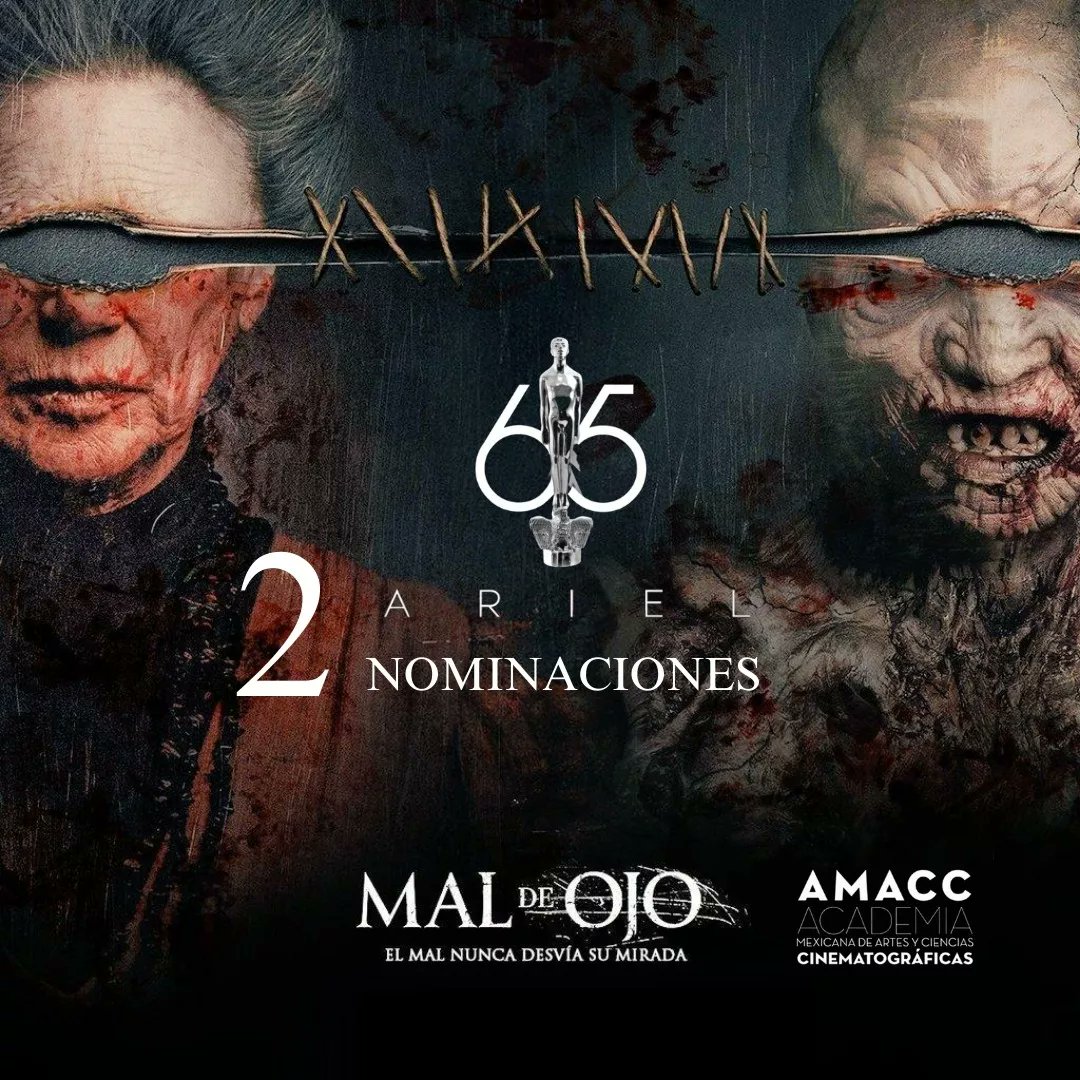 RedElephantF's tweet image. Muy pronto se dará la entrega de los Arieles de la @AcademiaCineMx y estamos muy contentos de que nuestra nueva película #MalDeOjo cuenta con DOS nominaciones!!!! Muchas felicidades a todo el gran equipo que hizo realidad esta pesadilla, sobretodo a los nominados