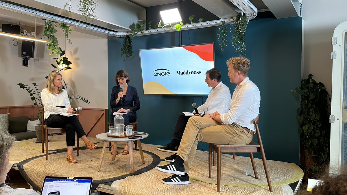 [#JAgisAvecENGIE] En faisant travailler les startups et les grands groupes main dans la main, c’est là qu’on arrive au meilleur résultat <a href="/mathiasflattin/">Mathias Flattin</a> 

#SobriétéEnergétique #TransitionEnergétique

<a href="/ENGIEpartFR/">ENGIE Particuliers</a> <a href="/labordeolivier/">Olivier Laborde#CES2025 #Peace 🇫🇷🇪🇺🇺🇦</a> <a href="/kalydeoo/">Eric Gaubert</a> <a href="/ArnaultChatel/">Arnault Chatel</a> <a href="/enilev/">Eveline Ruehlin</a> <a href="/chboursin/">Christine Boursin 🌐</a>