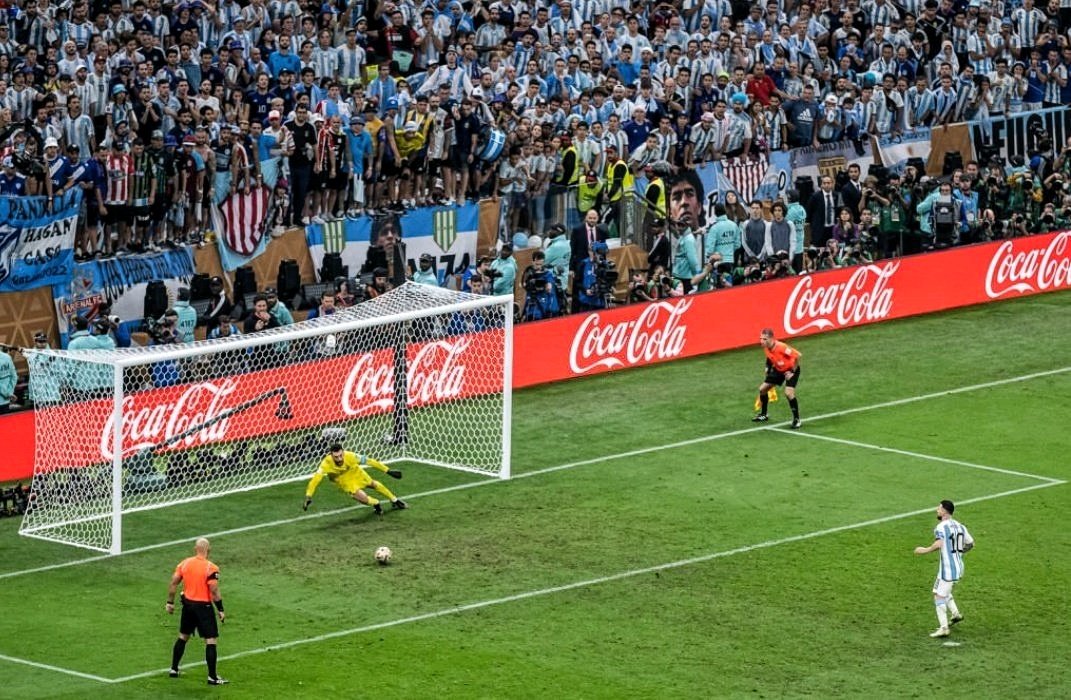 No one can explain how Messi scored this in a World Cup final...