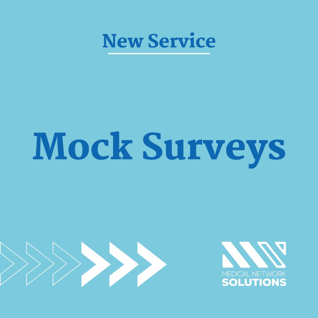 Let MN provide tailored recommendations, corrective plans, and training materials, ensuring you're fully prepared. Together, we'll exceed expectations! 💪✨
#MedicalNetworkSolutions #MockSurvey #SurveySuccess #RegulatoryExcellence #FiveStarRatings #ComplianceMatters