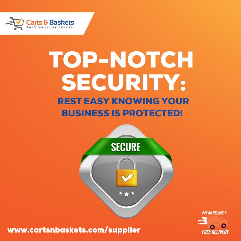 carts_baskets's tweet image. Carts & Baskets prioritizes the security of your transactions and customer data. Our robust encryption and reliable payment gateways ensure a secure shopping experience for all.#SecureTransactions #CustomerDataProtection #SafeShoppingExperience