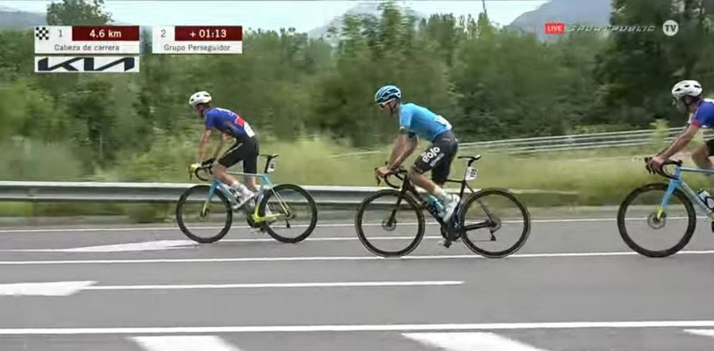 ℹ️  #Besaya23.
🏁  Once ciclistas, entre ellos <a href="/migueldomin05/">Miguel Domínguez</a>, se jugaron esta primera etapa. Ganó el belga Jasper Schoofs. Miguel, tercero. 
👤 Álvar Martín tuvo que abandonar tras sufrir una caída. 
📺 <a href="/sportpublictv/">@sportpublictv</a>: youtube.com/live/1M7ldZbbz….
#BornFromPassion #EquipoJunior