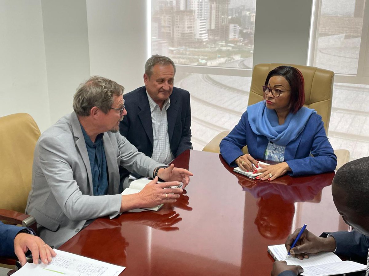 JosefaSacko's tweet photo. In today's meeting with #Germany delegation,we also discussed #GermanySupport towards #Post_Malabo 10years actionplan as current #MalaboDeclaration ends in 2025.I am pleased #Germany has commited to support #post_malabo RoadMap for sustainable & Resilient #FoodSystems in Africa https://t.co/eXr9dwt95z