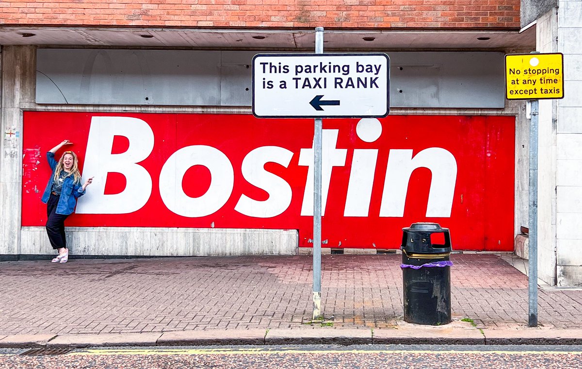 When your name is Bostin’ Creative, not Boston 🇺🇸 and there’s confusion around what the word means… #Dudley knows. #BlackCountry #BostinAyWe