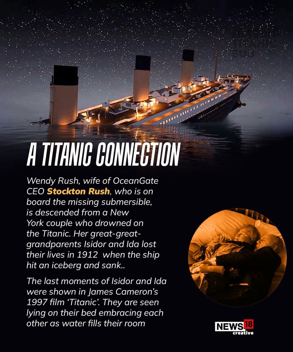 abooodddiii's tweet photo. A massive search continues in the remote North Atlantic as time runs out for those aboard Titan, the submersible which disappeared while taking tourists to see the wreckage of the Titanic. All about it 

#TitanicRescue #titanicsubmarine #OceanGate
#OceanGateExpeditions #submarino https://t.co/4nMeSCqkWI