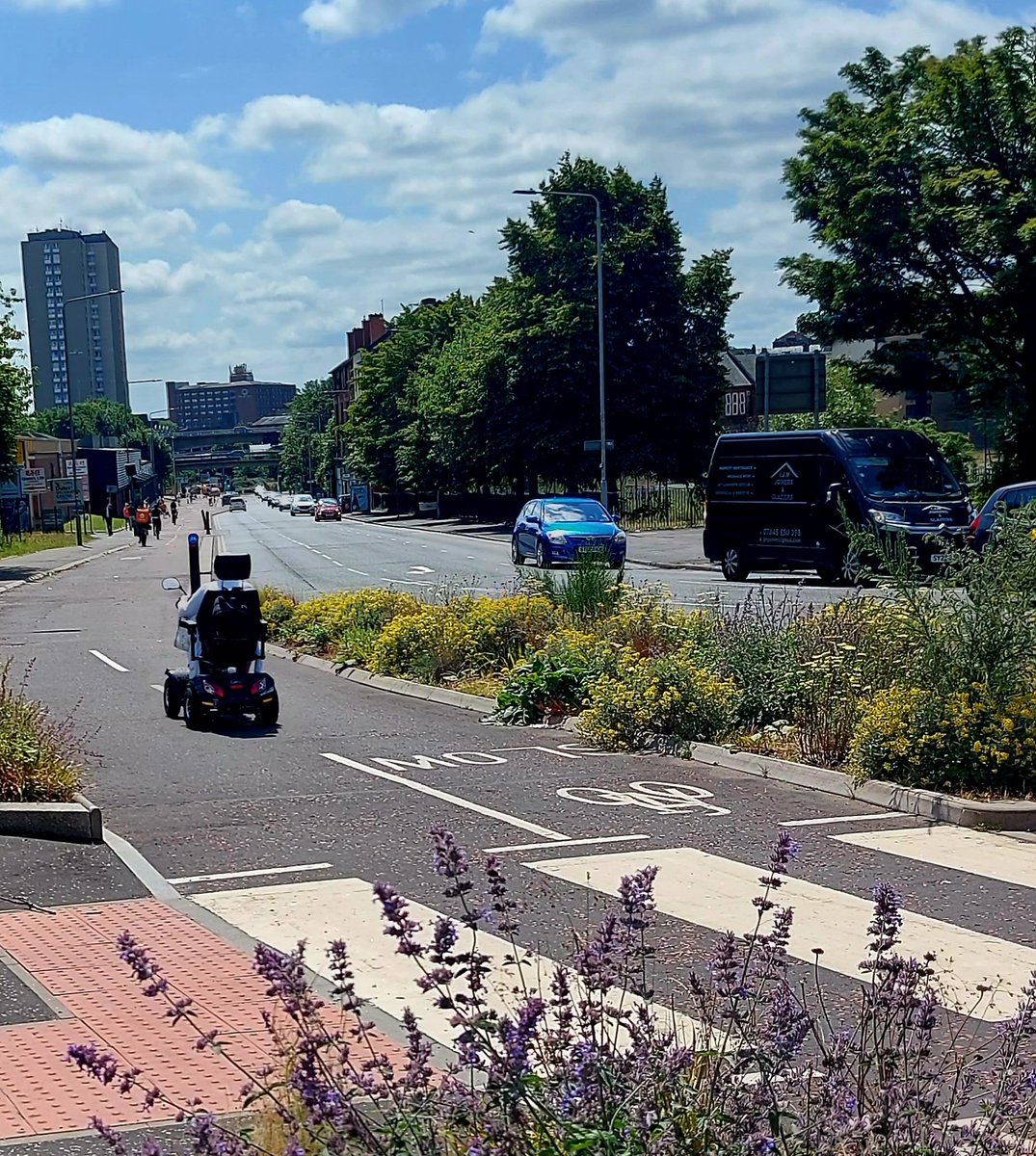 Great to see active travel infrastructure enabling more people to get around with ease