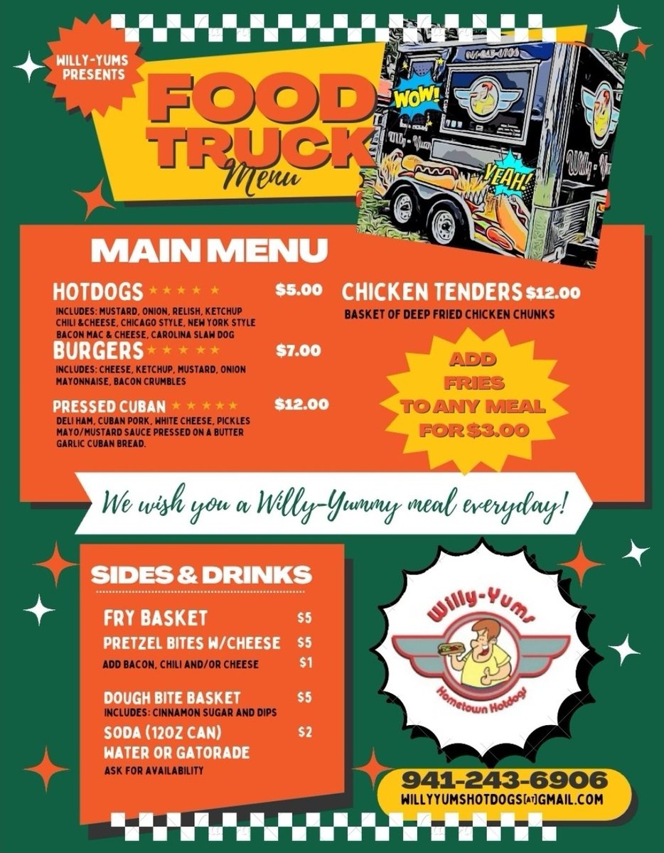 WillyYums's tweet photo. Like AND retweet for a FREE Hotdog now through July 1, 2023! https://t.co/ePqOo9etfH