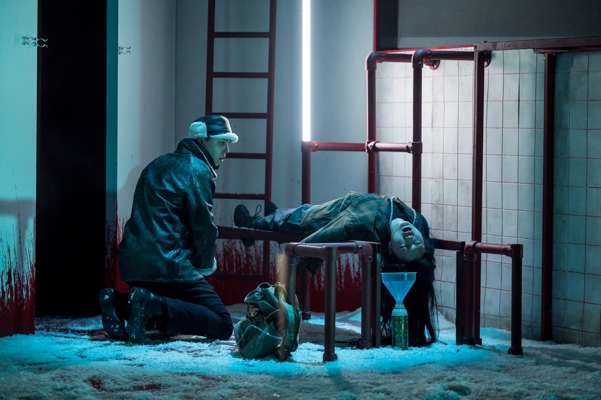 ArtsEdLondon's tweet photo. FIRST LOOK: Let the Right One In ❄️

Huge congratulations to the entire cast, creatives and crew who open this show tonight! 

Directed by
@PBlackHawkins

🎟️https://t.co/RUXYQMtfBg

📷 @RobinSavagePics

#ArtsEdActing #MAActing https://t.co/PRGxgXK6By