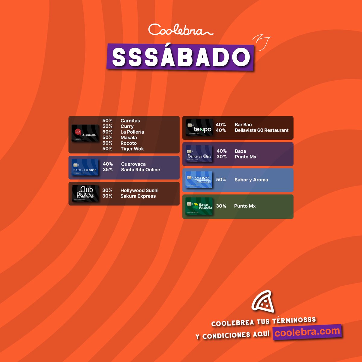coolebracl's tweet photo. ¿Quién dijo que este mes no se come rico?😎 Te traemos todos estos restaurantes con hasta 50% de dcto. En junio💰
Entérate de más en https://t.co/xB5b0yeVVn 😎 https://t.co/mruZJw5oxg